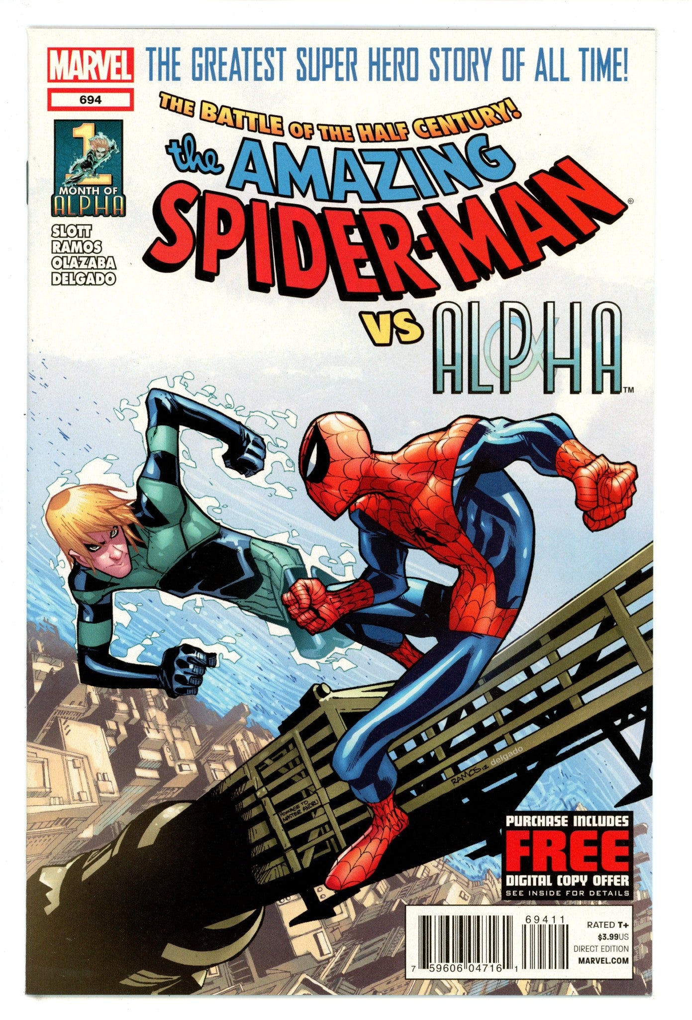 The Amazing Spider-Man Vol 2 694 High Grade (2012) 