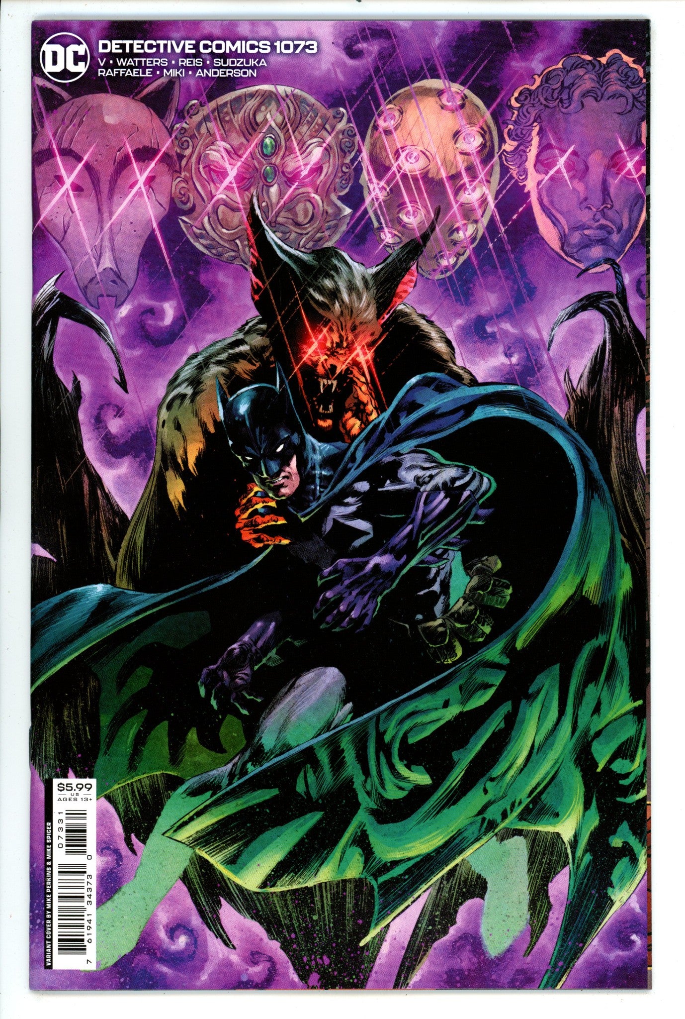 Detective Comics Vol 3 1073 High Grade (2023) Perkins Variant 