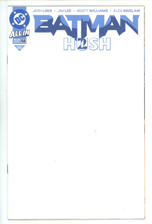 Batman Vol 3 158 Blank Variant (2025)