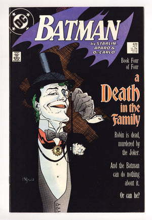 Batman Vol 1 429 VF+ (8.5) (1989)