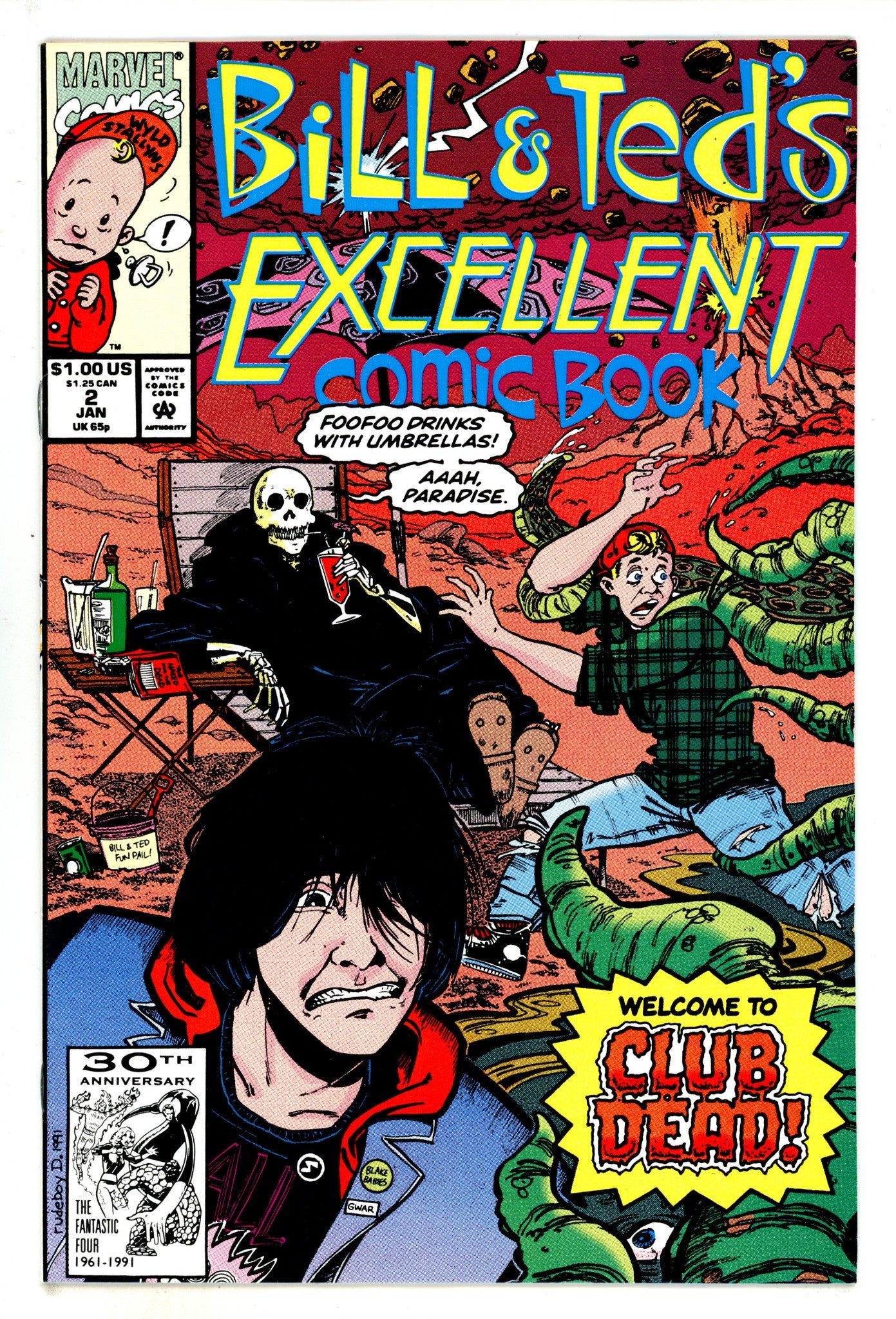 Bill & Ted's Excellent Comic Book 2 High Grade (1992) 