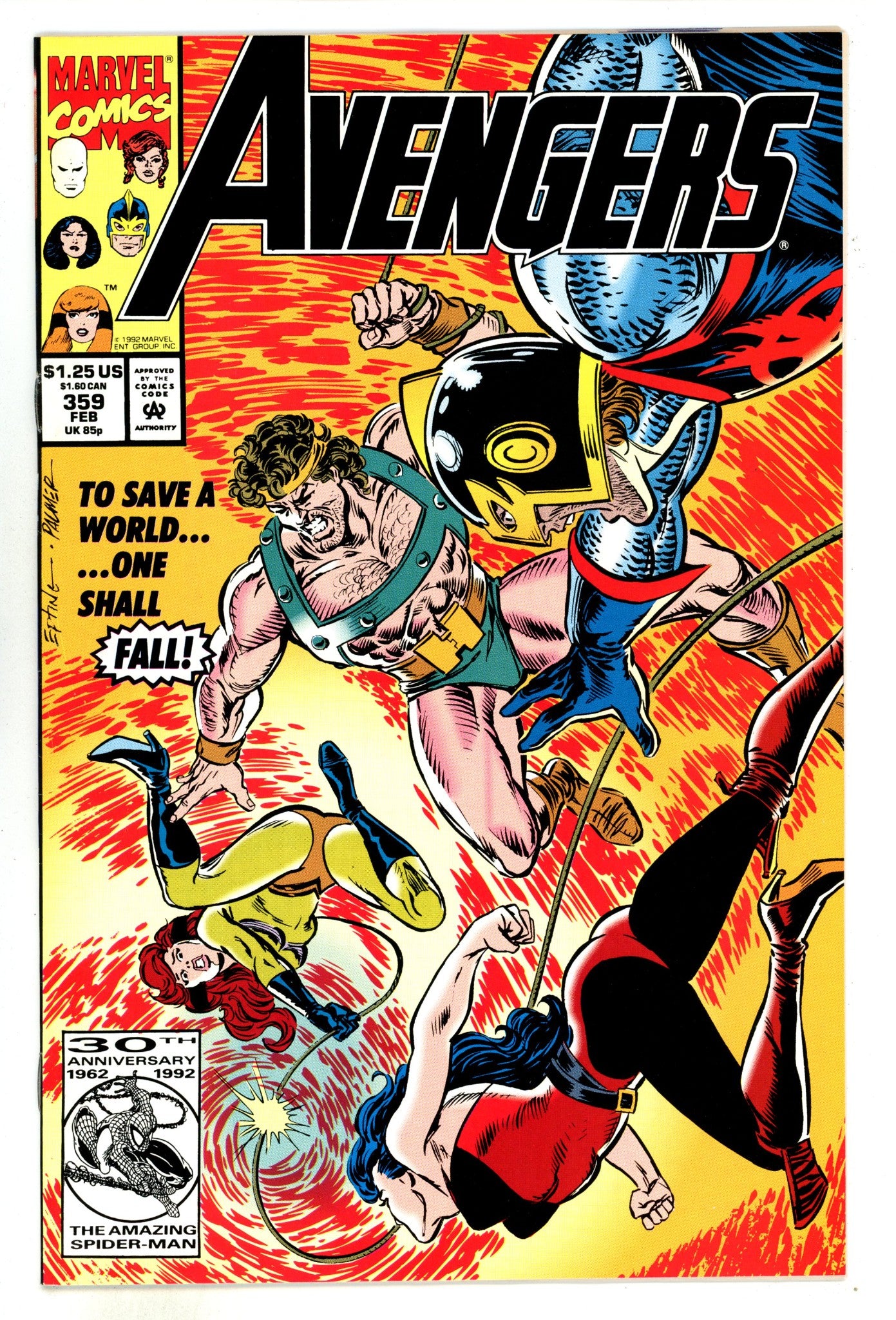 The Avengers Vol 1 359 High Grade (1993) 