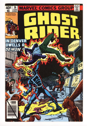 Ghost Rider Vol 1 36 VF- (7.5) (1979) 