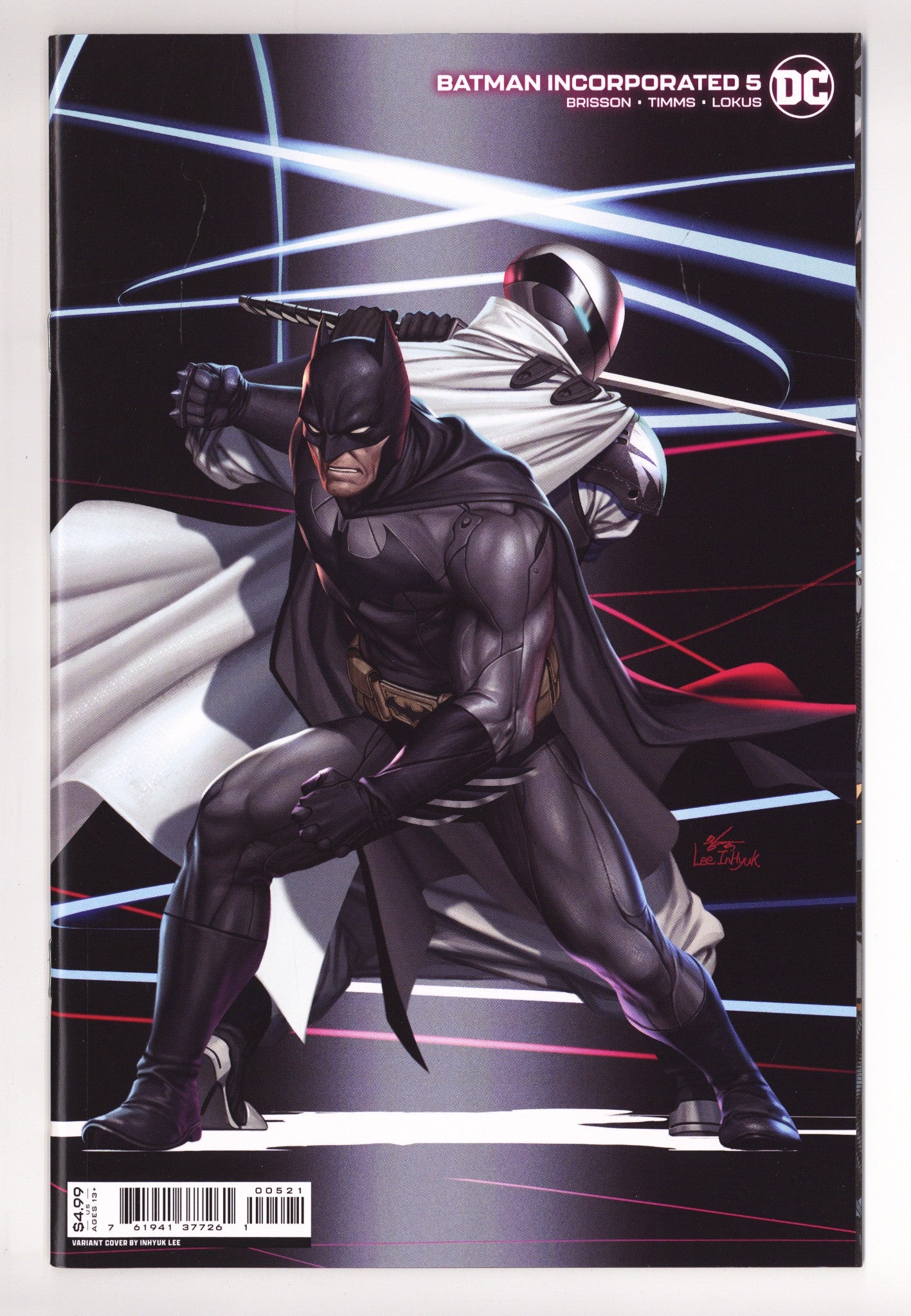 Batman Incorporated Vol 3 5 High Grade (2023) Lee Variant 