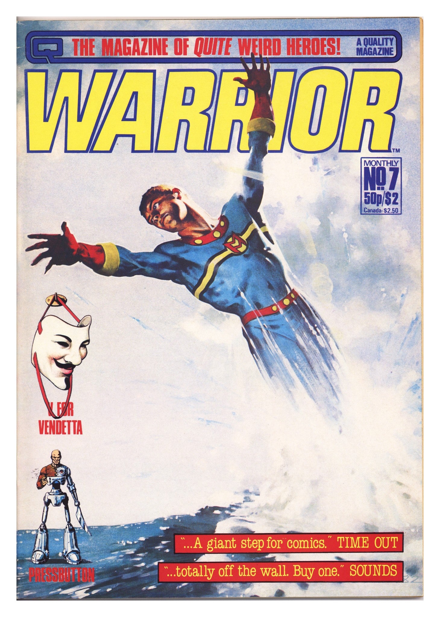 Warrior 7 FN/VF (7.0) (1982) 