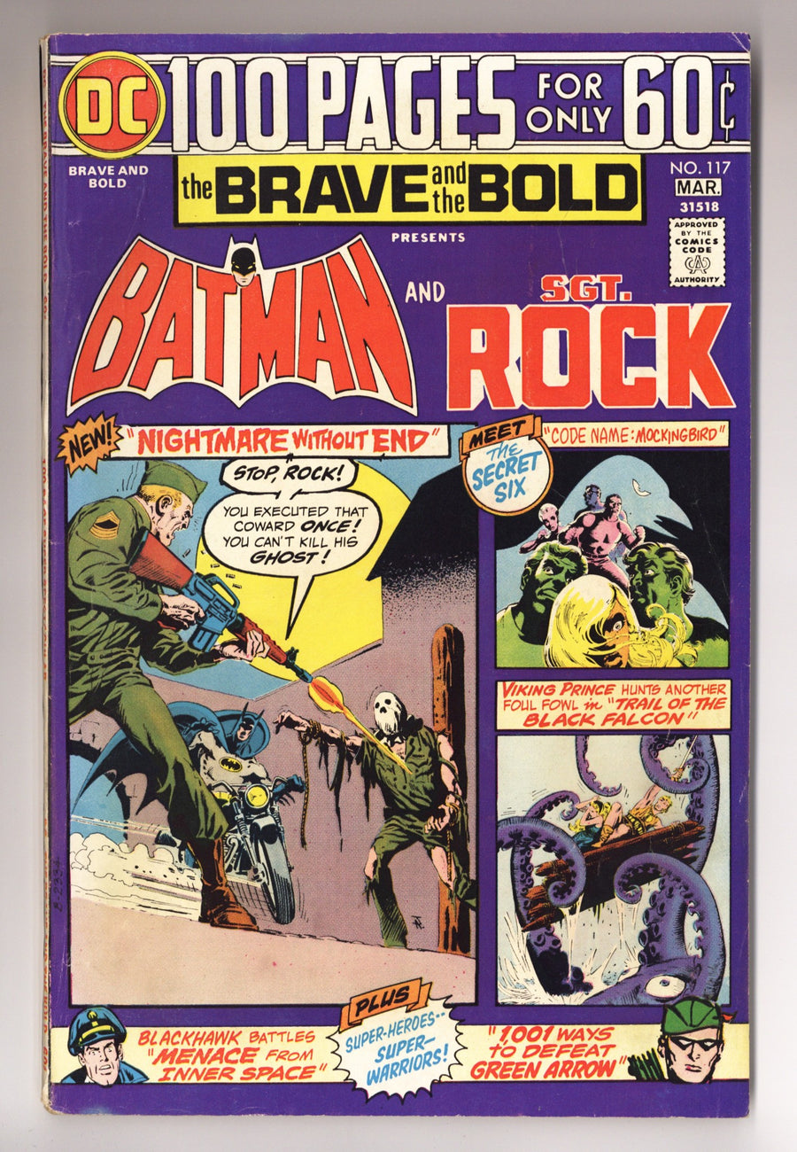 The Brave and the Bold Vol 1 117 FN- (5.5) (1975) 