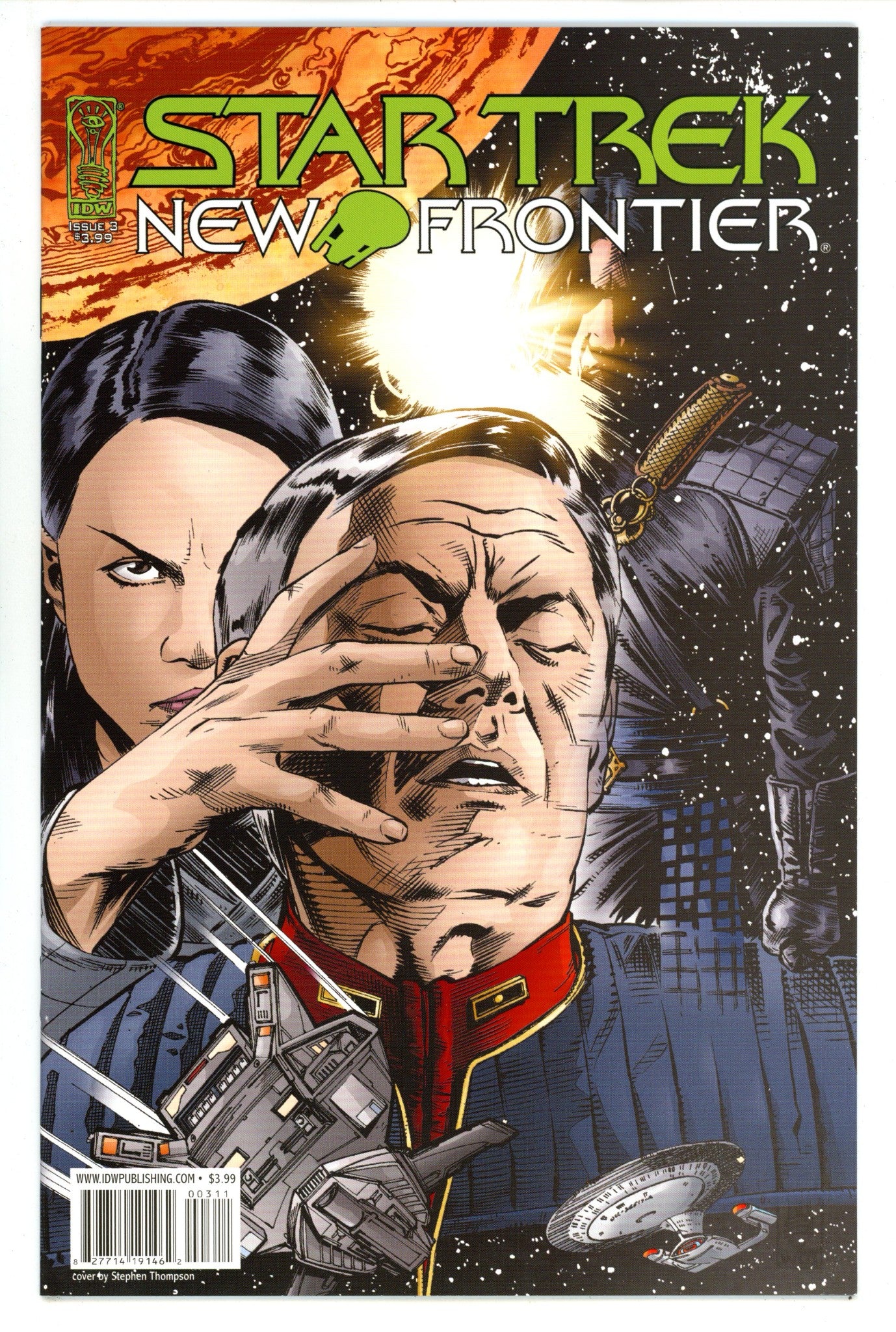 Star Trek: New Frontier 3 High Grade (2008) 