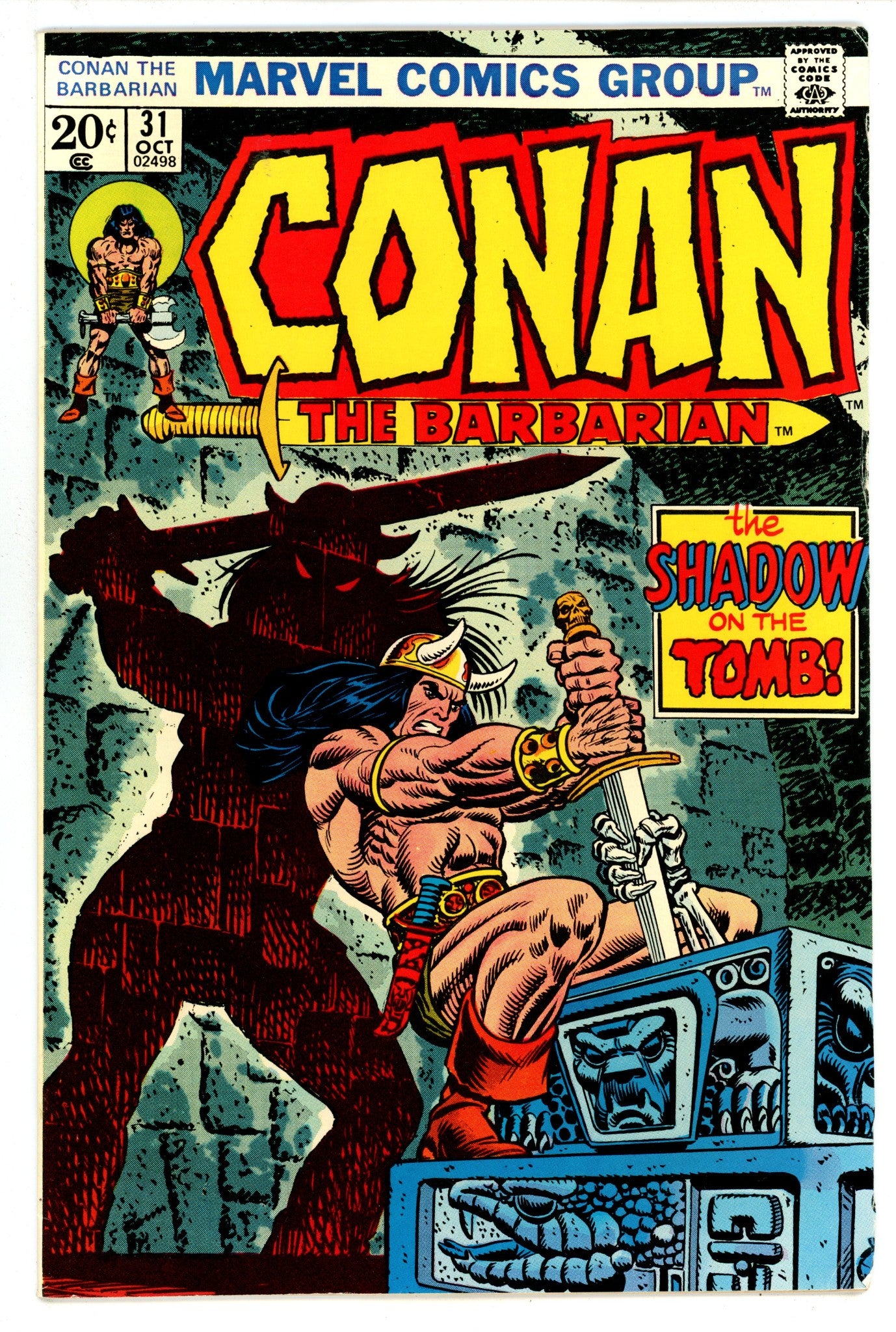 Conan the Barbarian Vol 1 31 FN- (5.5) (1973) 