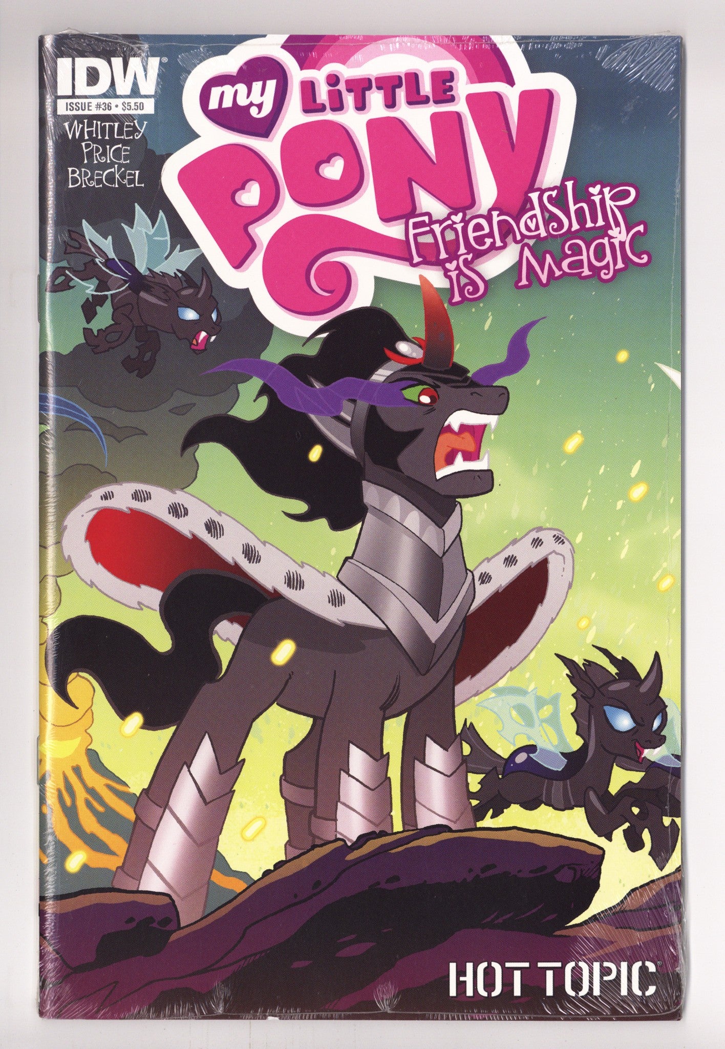 My Little Pony: Friendship Is Magic 36 New, Sealed (2015) Fleecs Hot Topic Exclusive Variant 