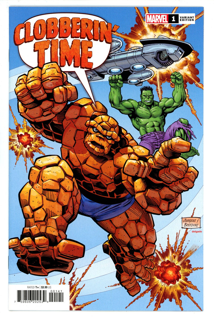 Clobberin' Time 1 High Grade (2023) Jurgens Variant 