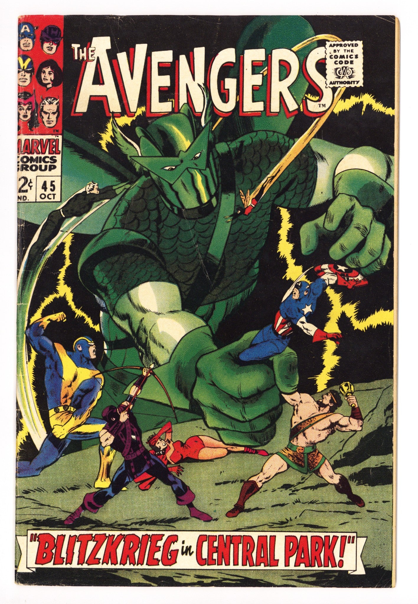 The Avengers Vol 1 45 VG/FN (5.0) (1967) 