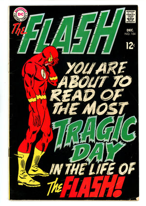 The Flash Vol 1 184 VG (4.0) (1968) 