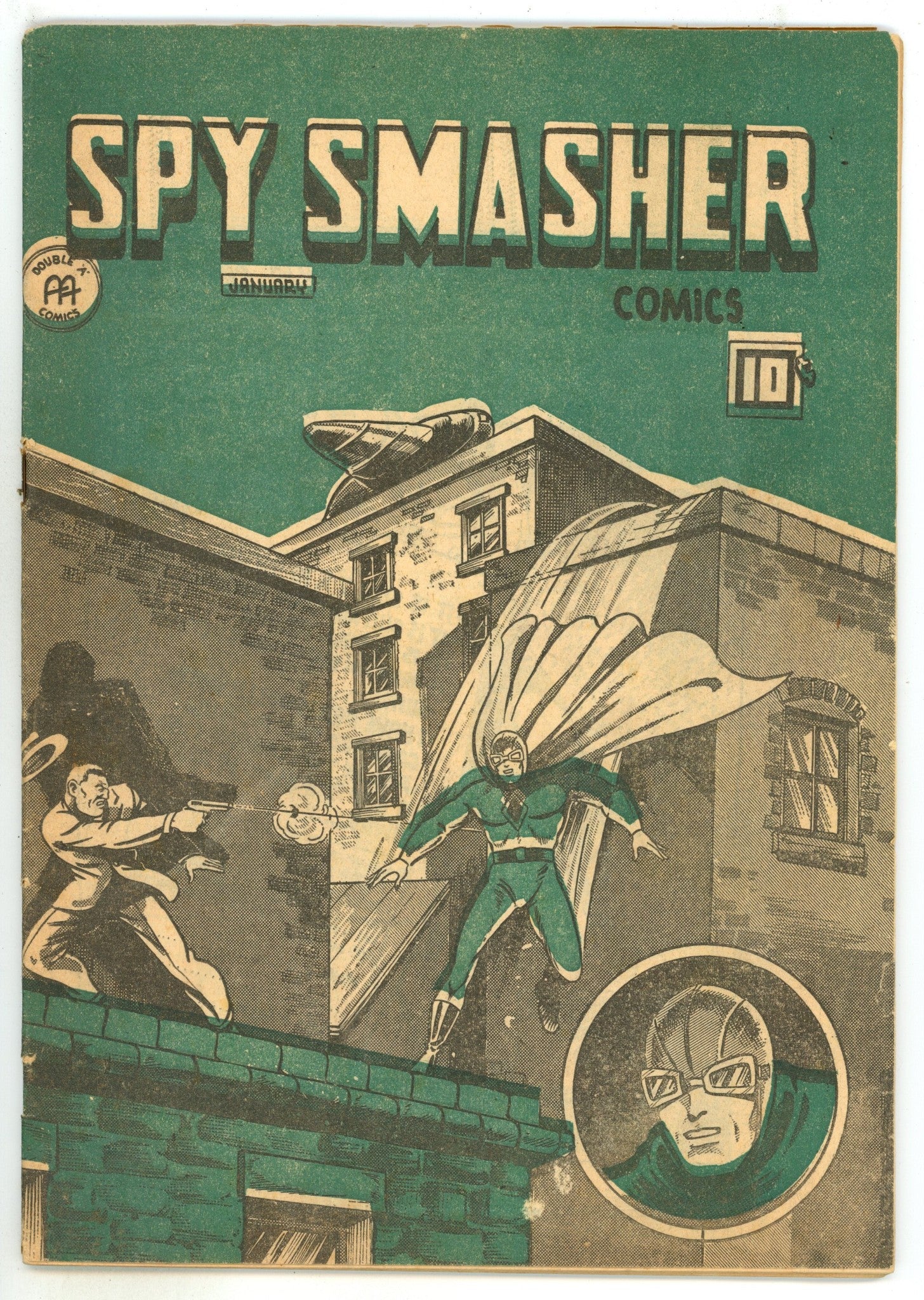 Spy Smasher Comics Vol 3 6 VG/FN (5.0) (1945) 