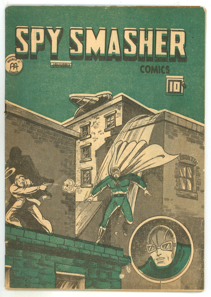 Spy Smasher Comics Vol 3 6 VG/FN (5.0) (1945) 