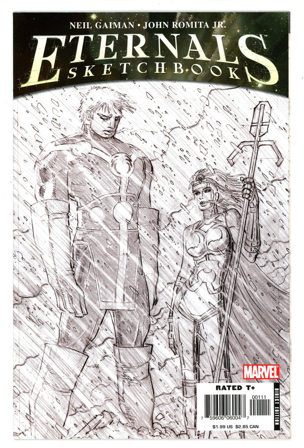 Eternals Sketchbook Vol 3 [nn] High Grade (2006)