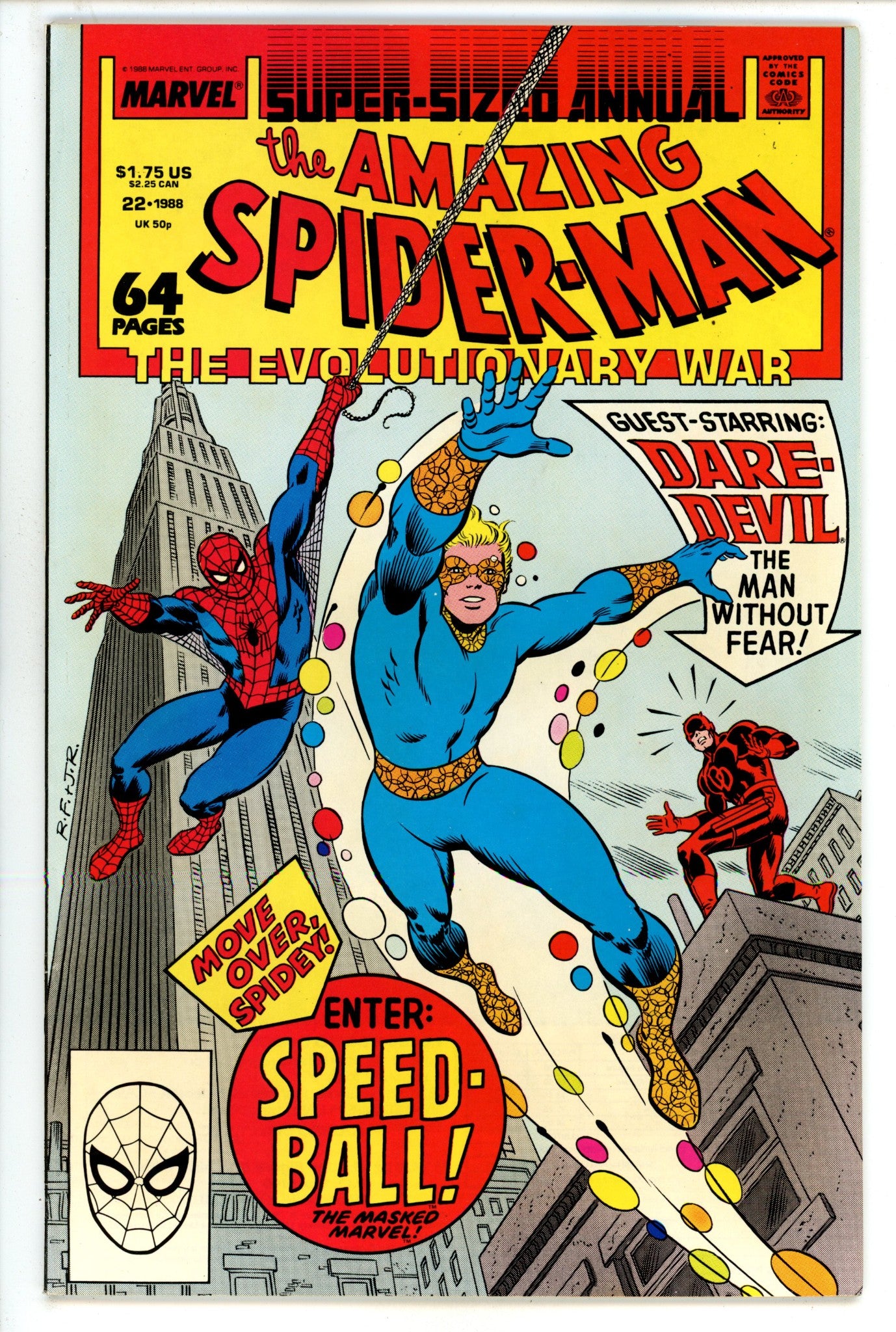 The Amazing Spider-Man Annual Vol 1 22 VF- (7.5) (1988) 