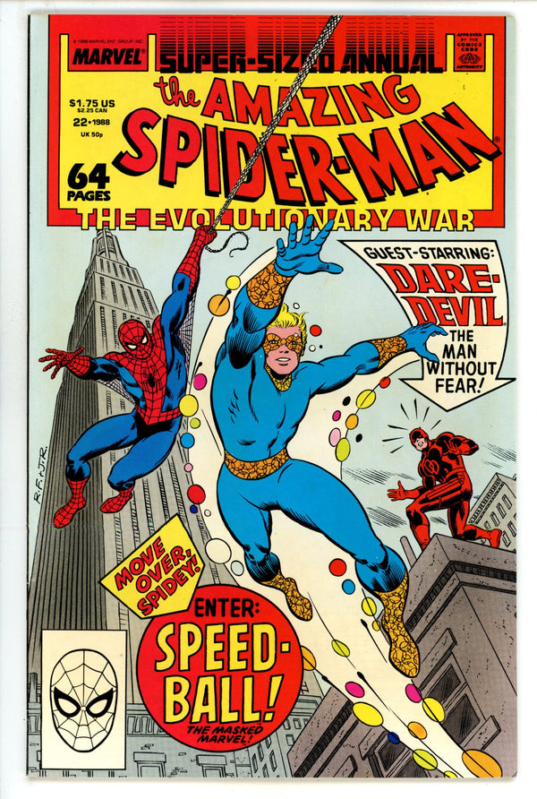 The Amazing Spider-Man Annual Vol 1 22 VF- (7.5) (1988)