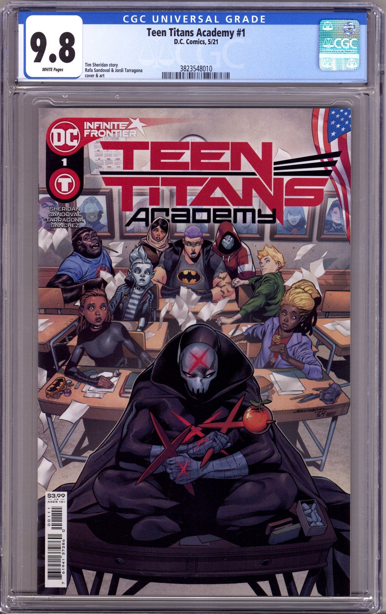Teen Titans Academy 1 CGC 9.8 (NM/M) (2021) 