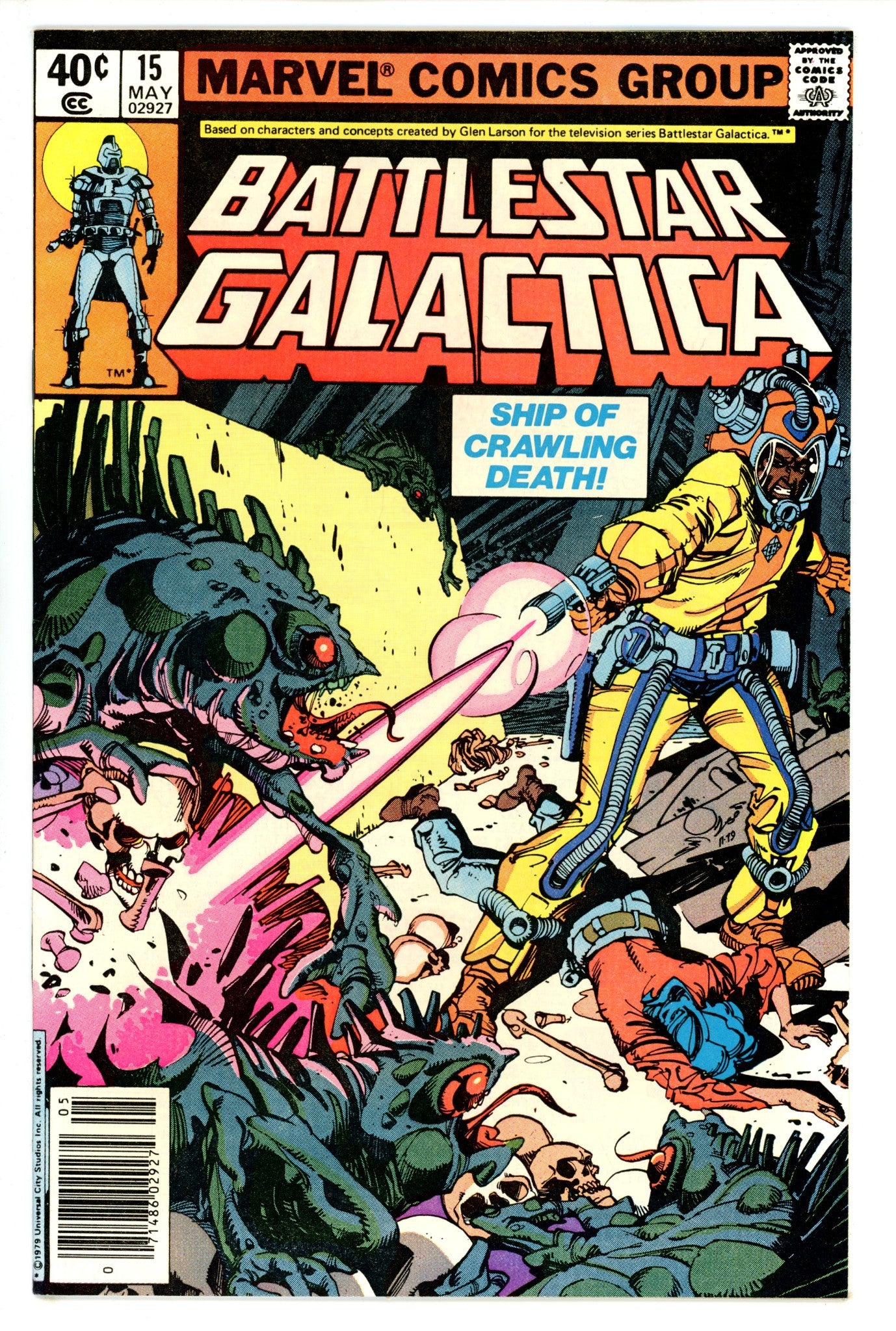 Battlestar Galactica 15 Newsstand (1980)