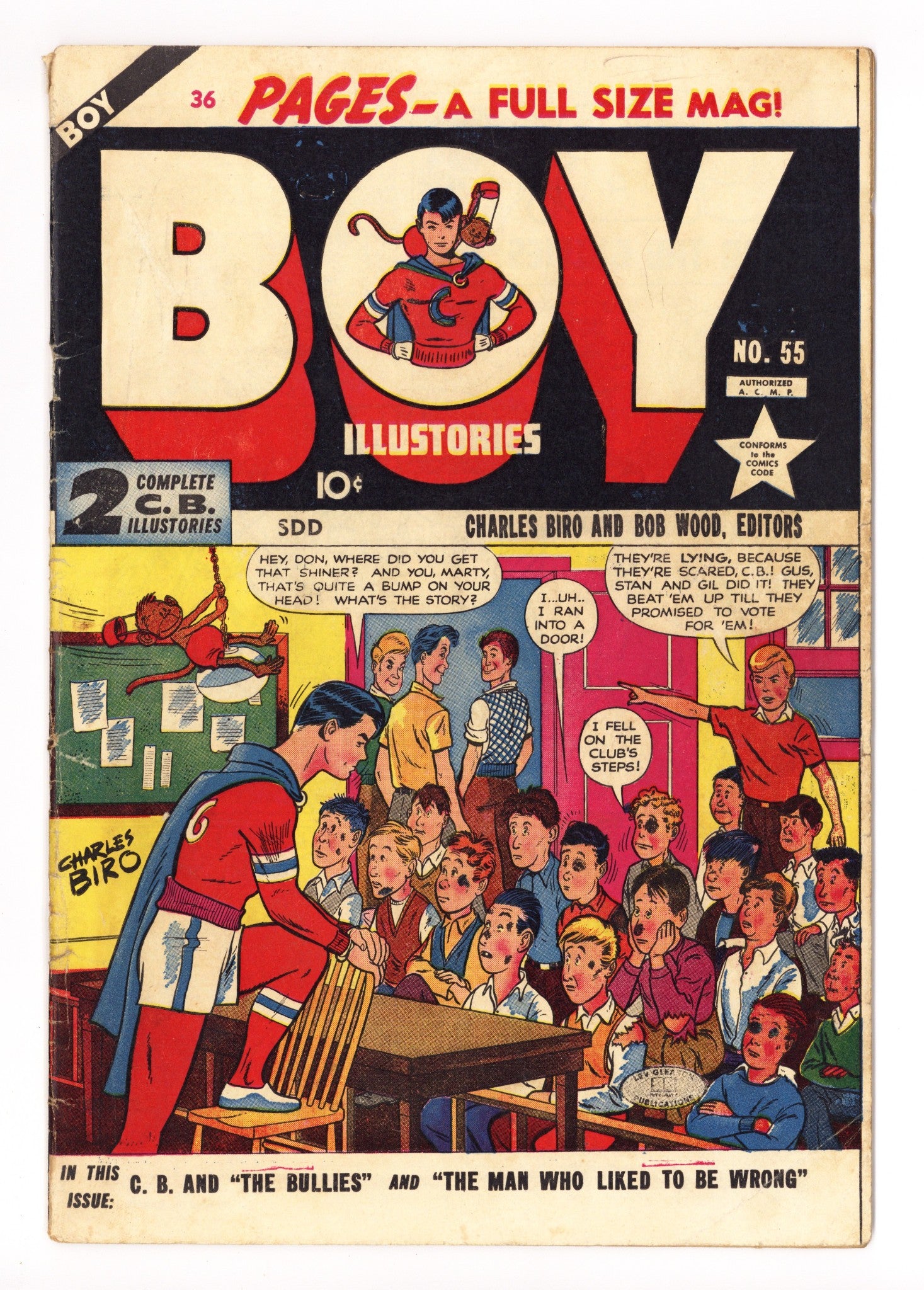 Boy Comics [Boy Illustories] 55 GD+ (2.5) (1950) Canadian Edition 