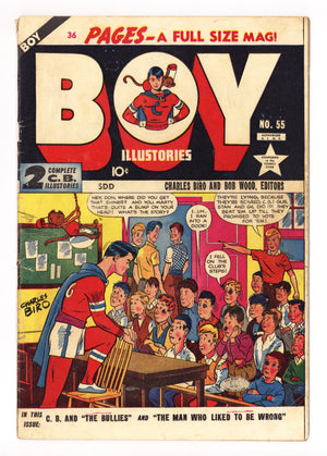 Boy Comics [Boy Illustories] 55 GD+ (2.5) (1950) Canadian Edition 