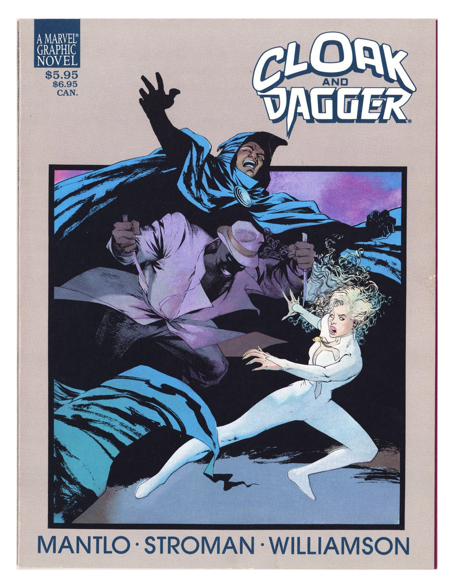 Marvel Graphic Novel 34 Mid Grade Cloak and Dagger (1988) 