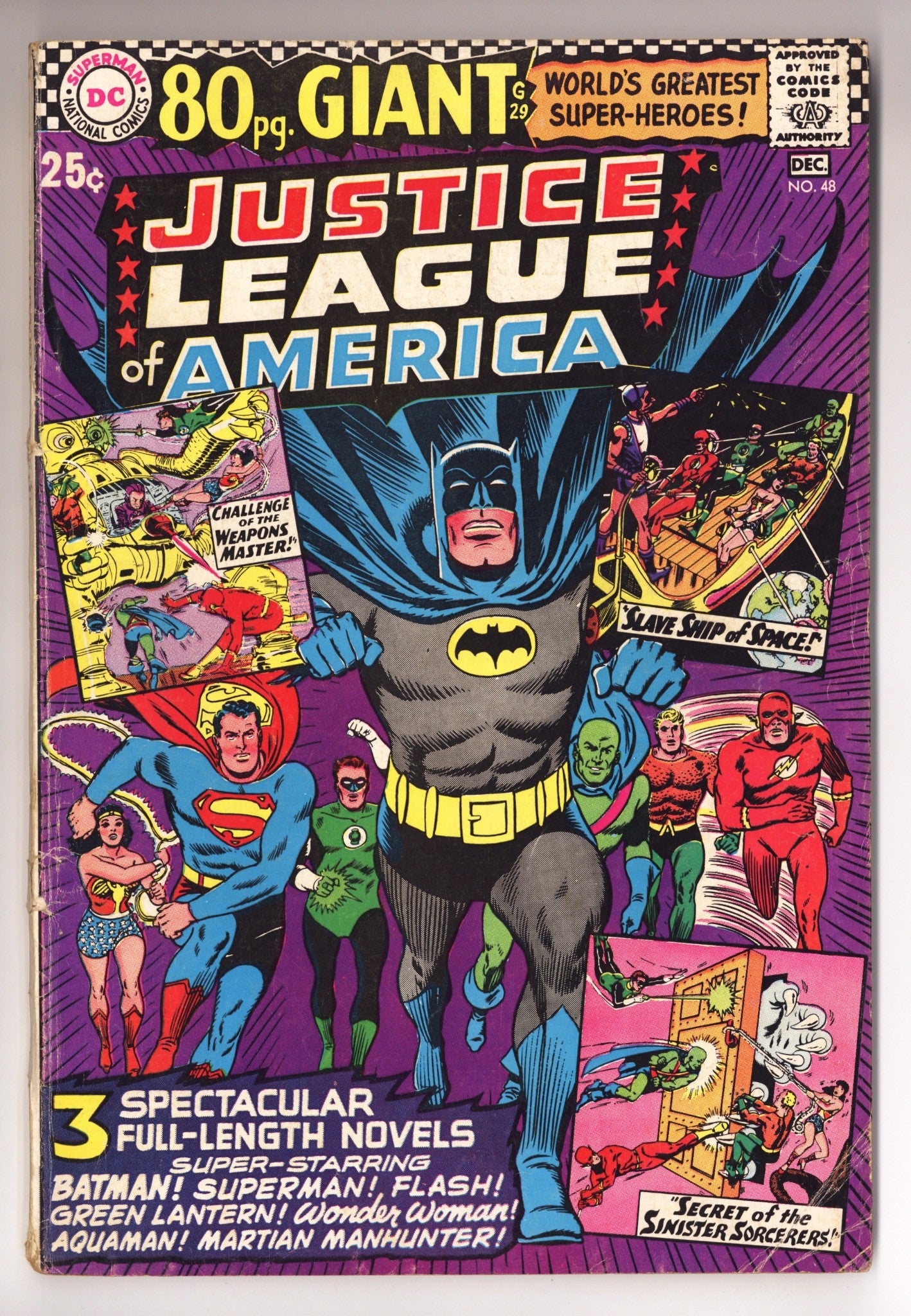 Justice League of America Vol 1 48 VG+ (4.5) (1966) 