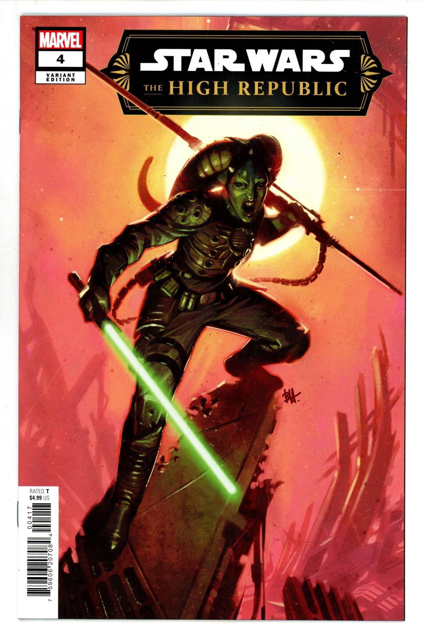 Star Wars: The High Republic Vol 3 4 NM- (9.2) (2024) Harvey Incentive Variant 