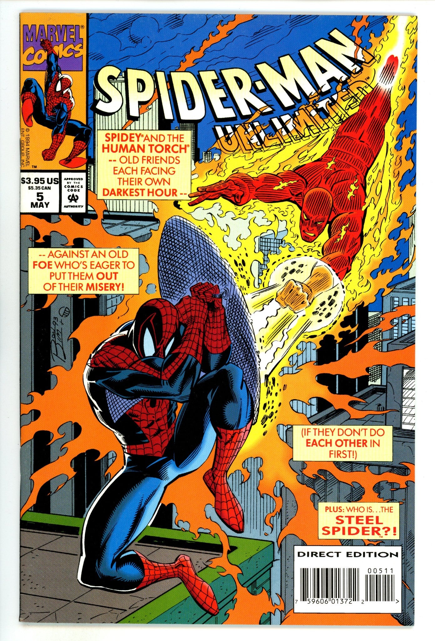 Spider-Man Unlimited Vol 1 5  High Grade  (1994)  