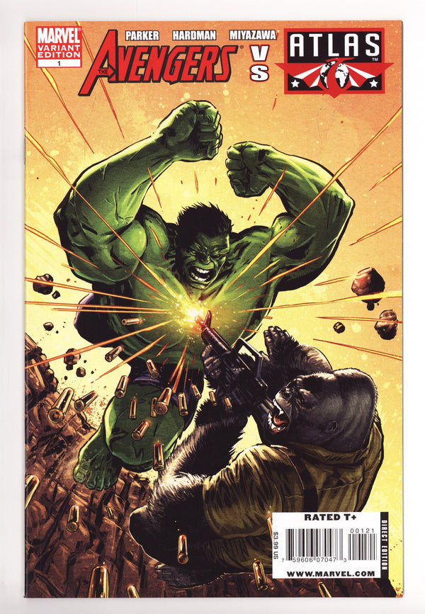 Avengers vs. Atlas 1 High Grade (2010) Hardman Variant