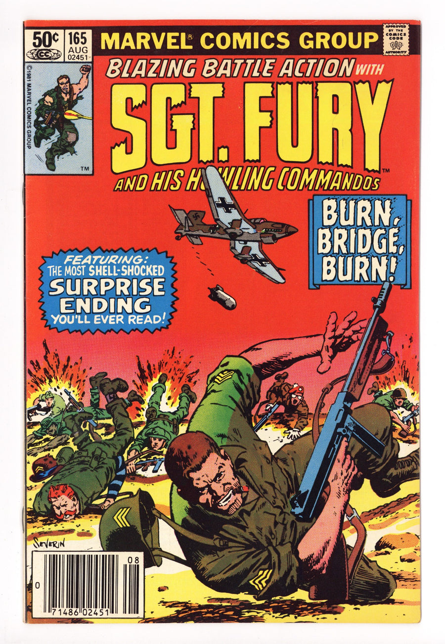 Sgt. Fury and His Howling Commandos 165 Mid Grade (1981) Newsstand 