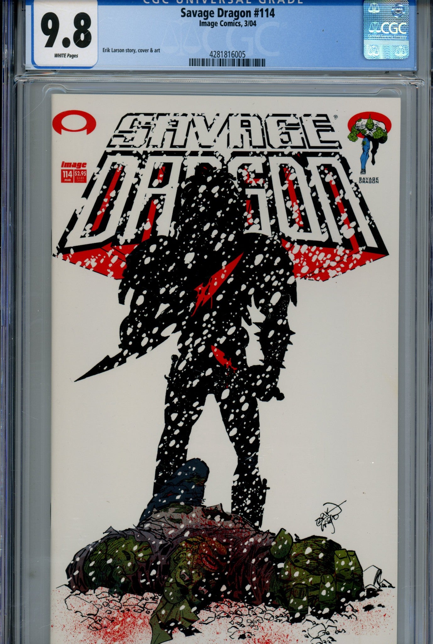 Savage Dragon Vol 2 114 CGC 9.8 (2004)
