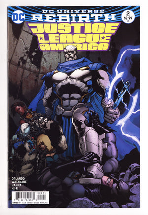 Justice League of America Vol 5 2 High Grade (2017) Mahnke Variant