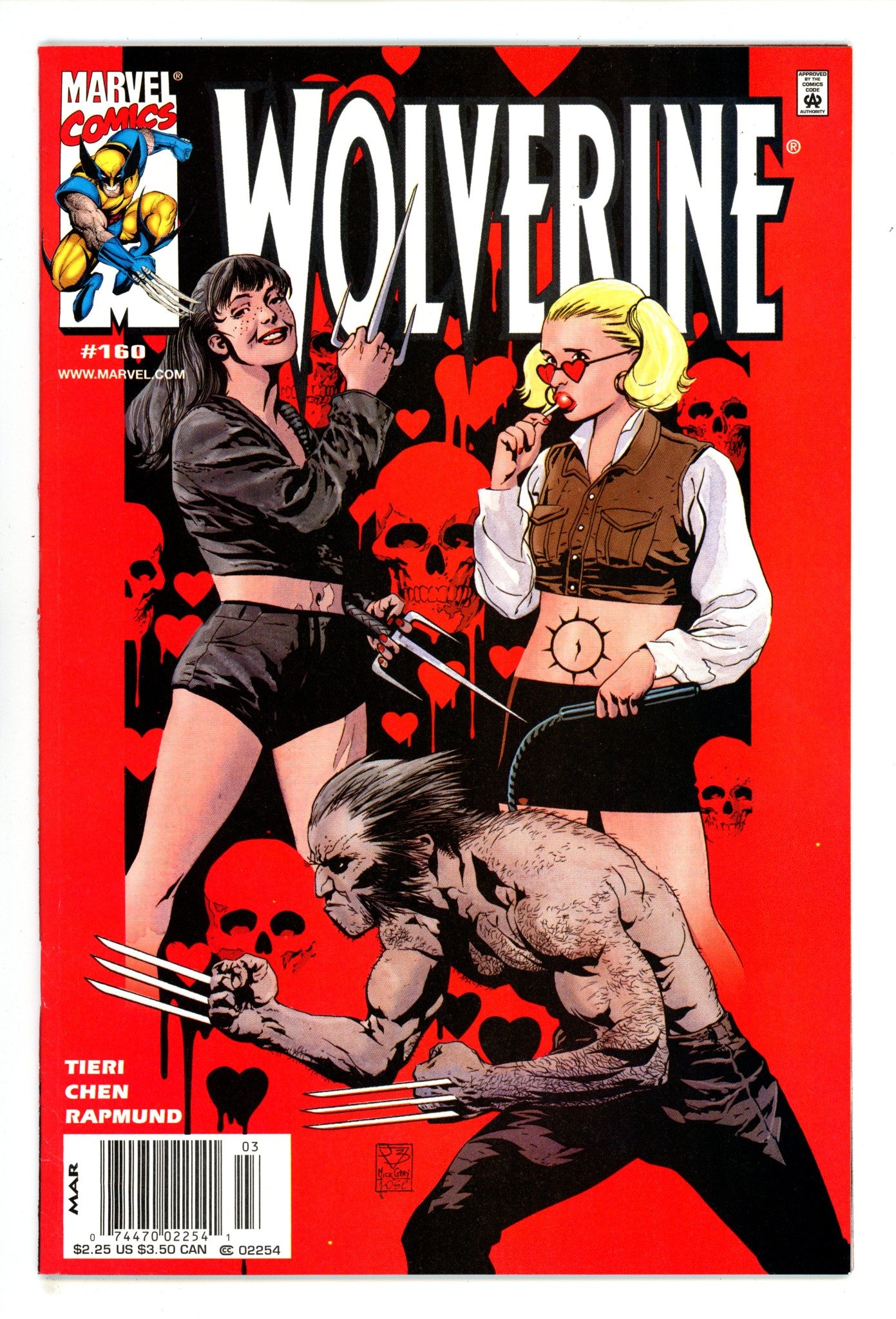 Wolverine Vol 2 160 Mid Grade (2001) Newsstand 