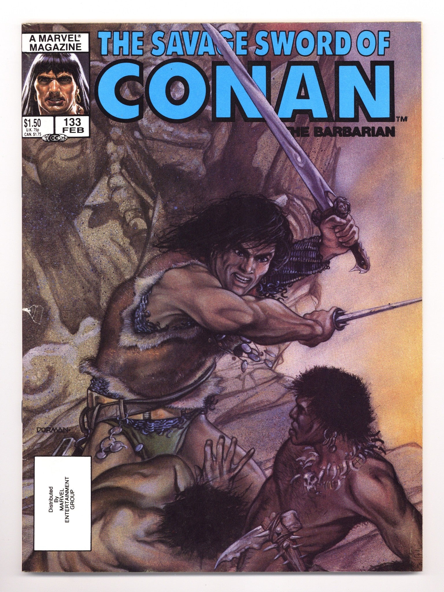 The Savage Sword of Conan Vol 1 133 Low Grade (1987) 