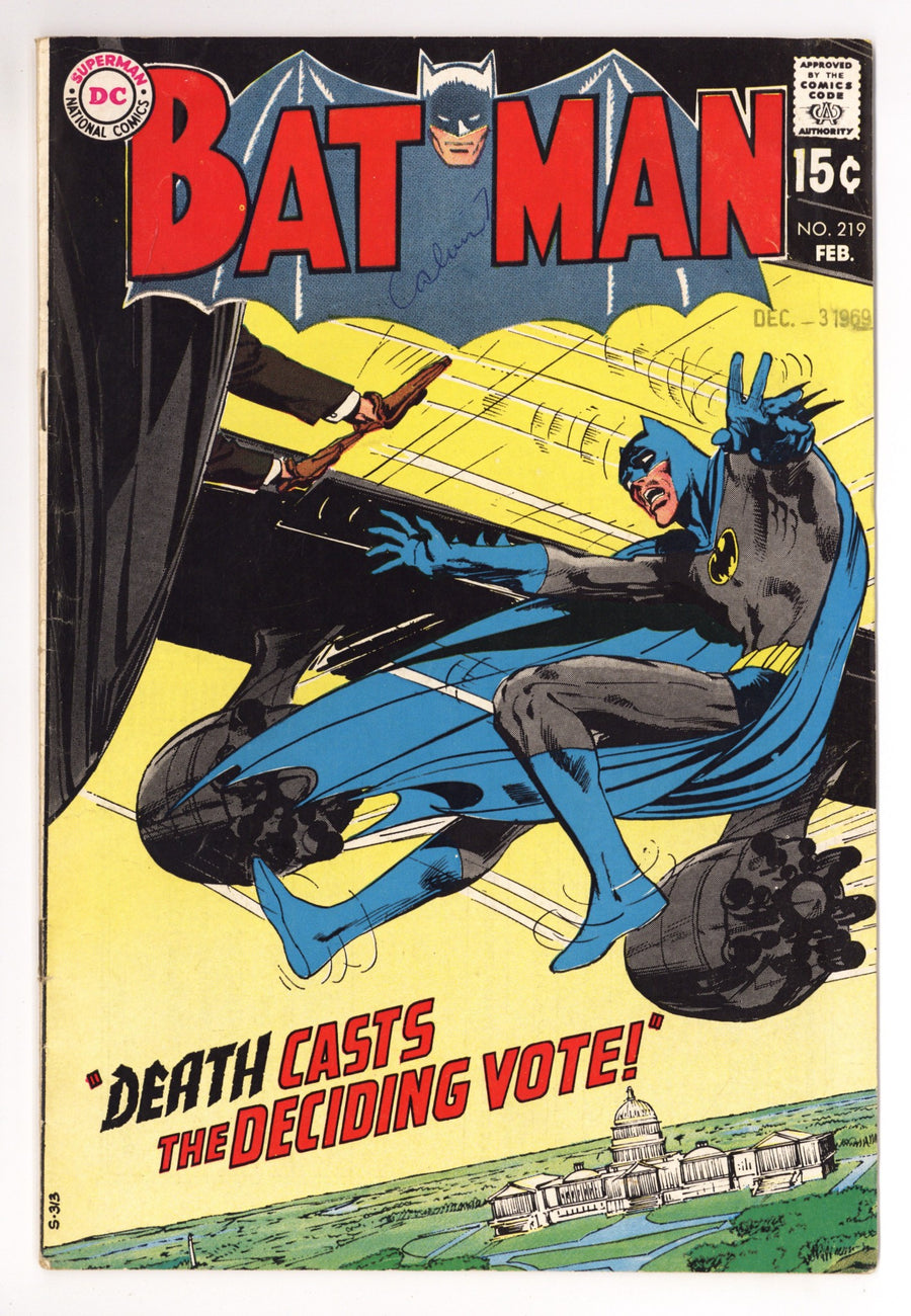 Batman Vol 1 219 VG+ (4.5) (1970) 