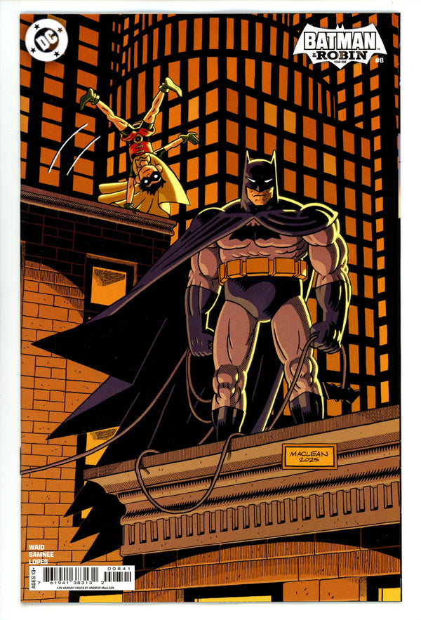 Batman & Robin Year One 8 Maclean Incentive Variant NM (2025)