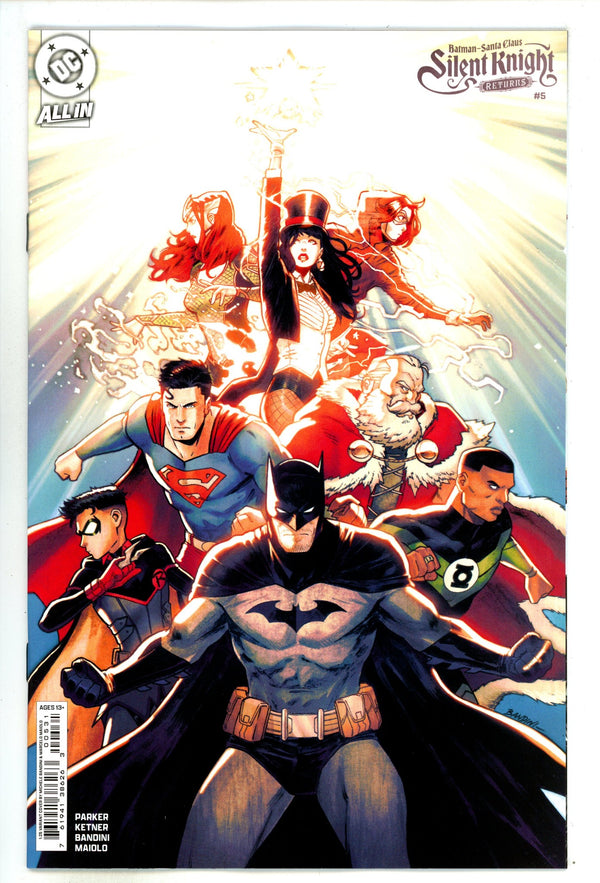 Batman Santa Claus Silent Knight Returns 5 Bandini Incentive Variant NM (2024)