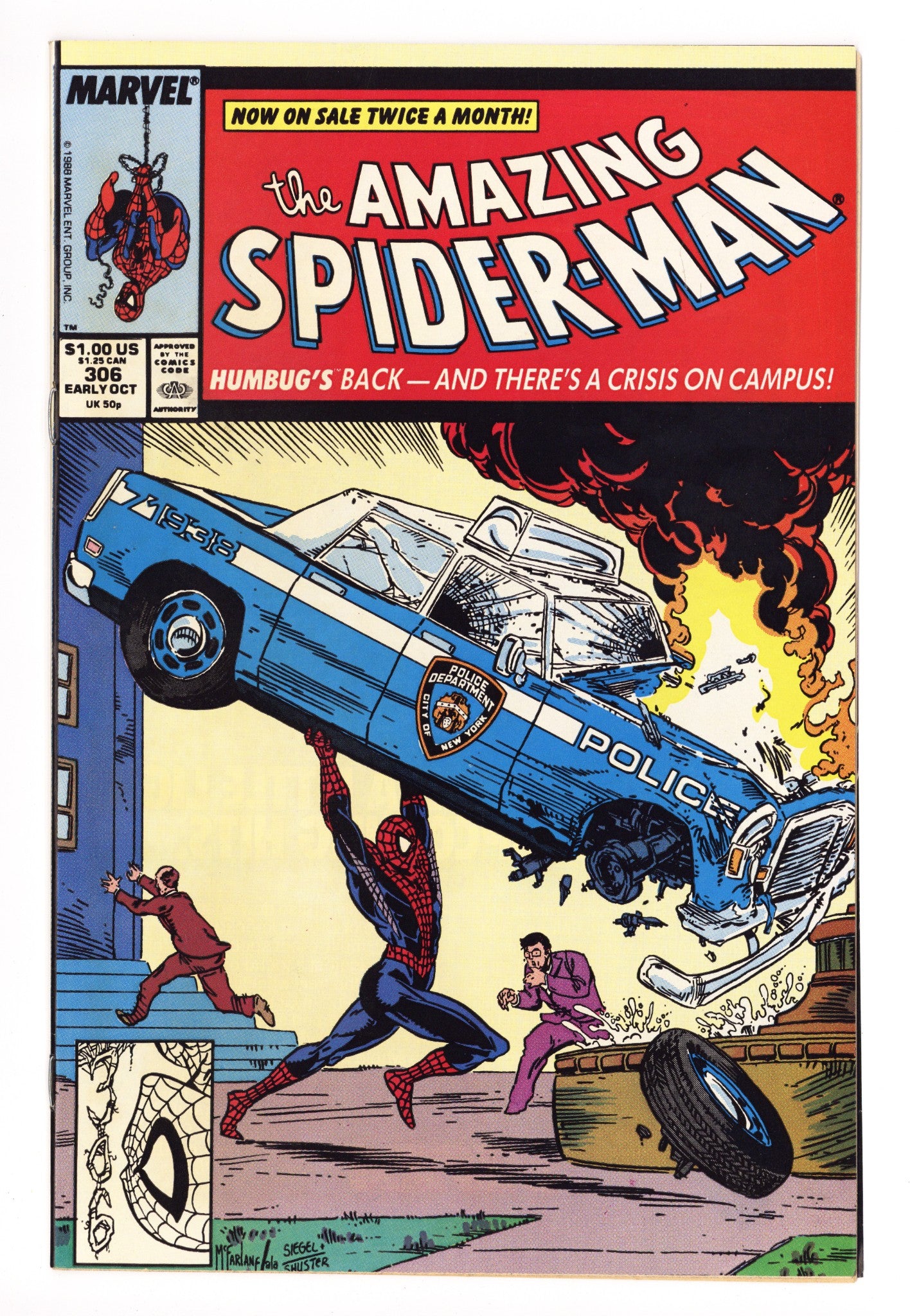 The Amazing Spider-Man Vol 1 306 VF/NM (9.0) (1988) 
