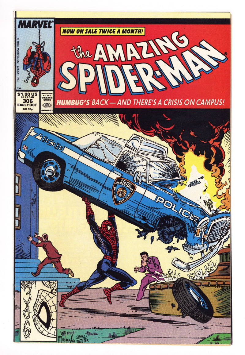 The Amazing Spider-Man Vol 1 306 VF/NM (9.0) (1988) 