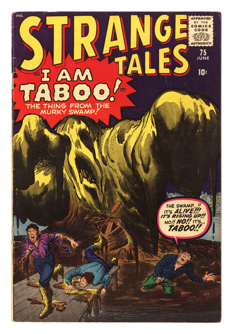 Strange Tales Vol 1 75 VG+ (4.5) (1960)