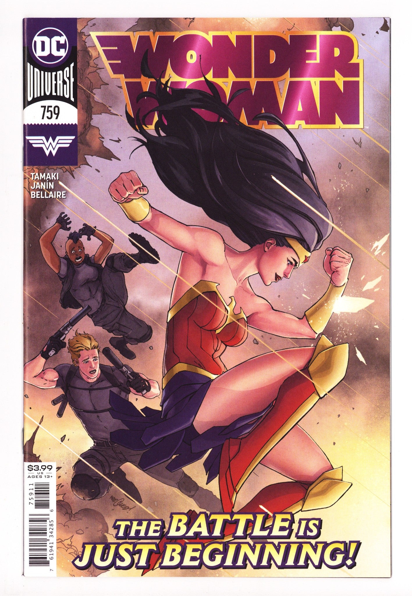 Wonder Woman Vol 5 759 High Grade (2020) Burrows Lenticular Variant 