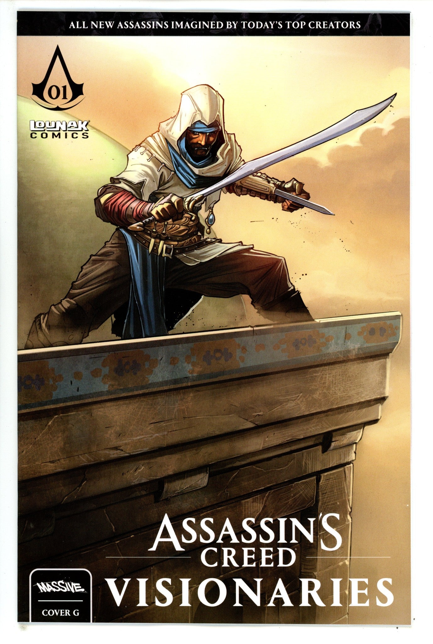 Assassins Creed Visionaries 1 GagnÃ© Incentive Variant NM (2023)