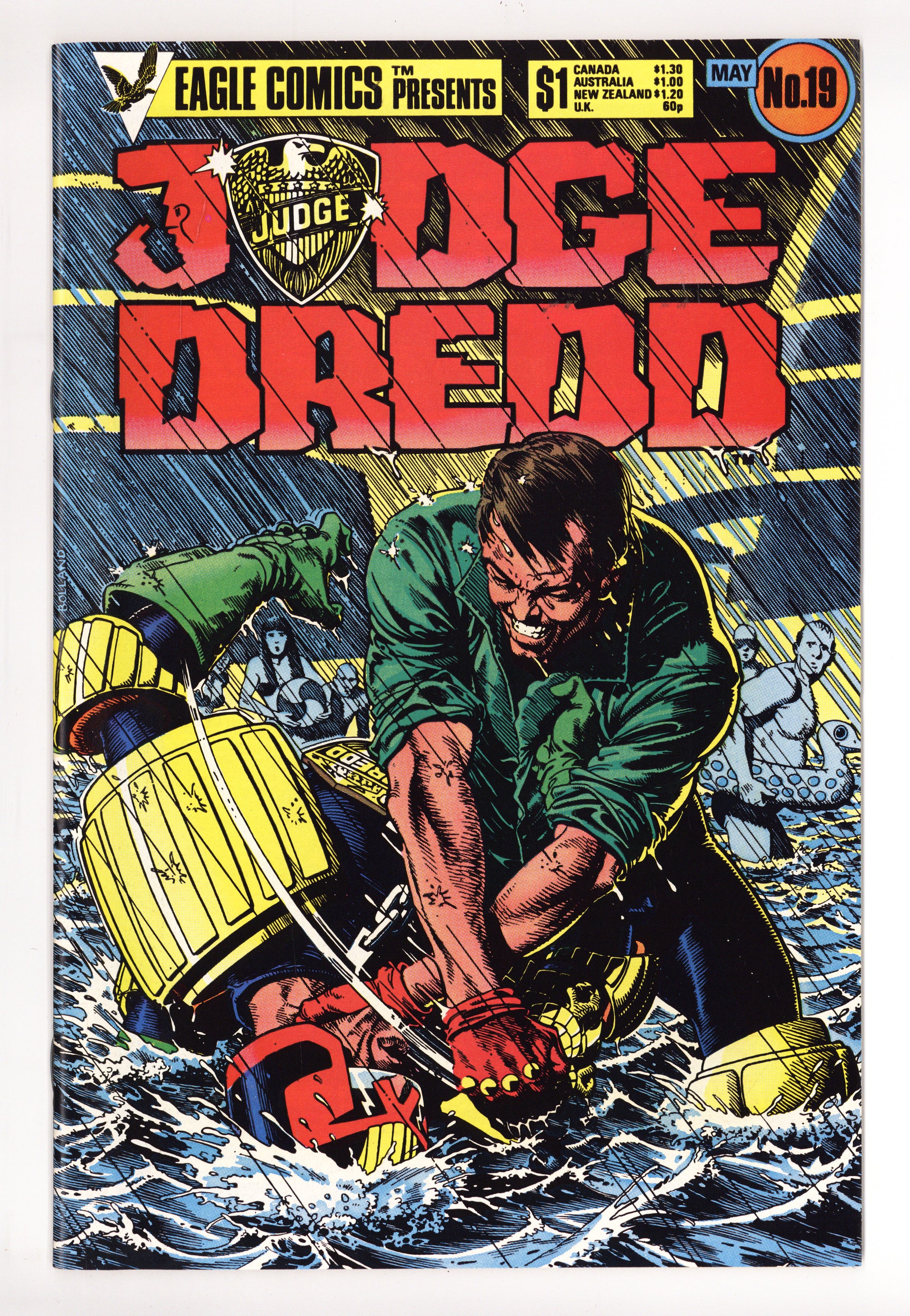 Judge Dredd Vol 1 19 High Grade (1985) 