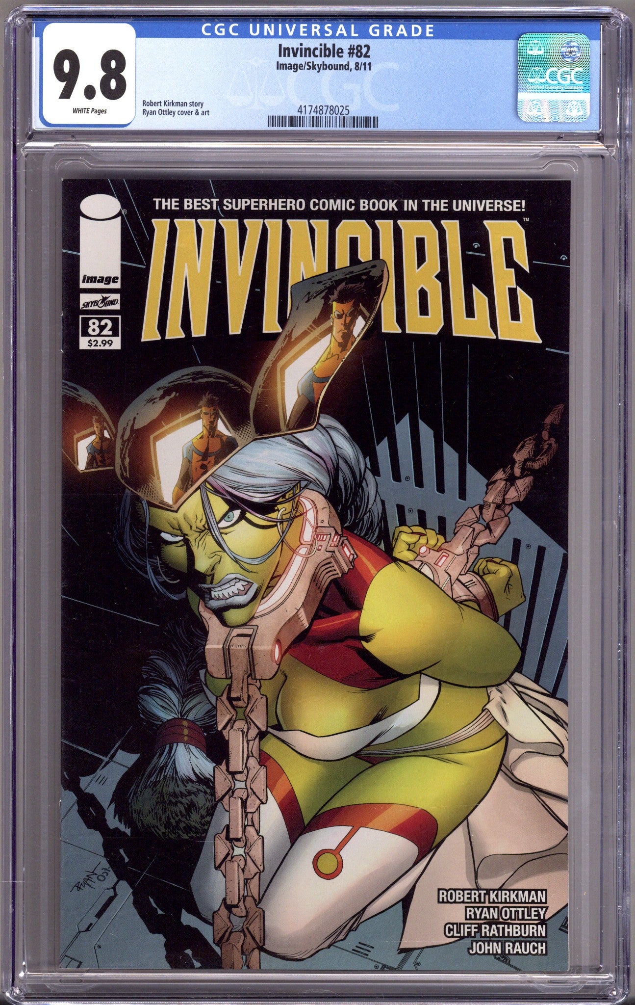 Invincible   82 CGC 9.8 (NM/M)   (2011)        