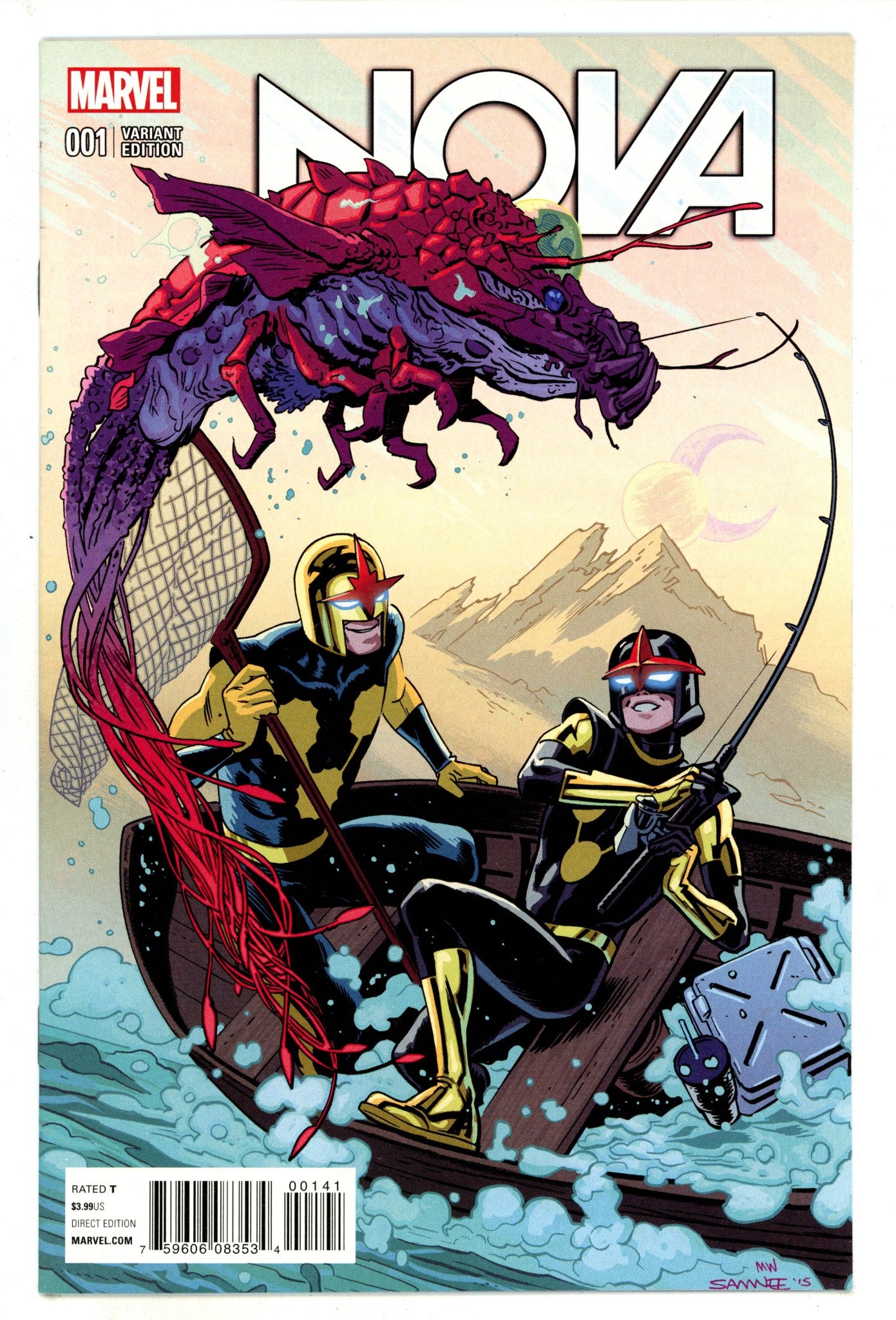 Nova Vol 6 1 High Grade (2016) Samnee Incentive Variant 