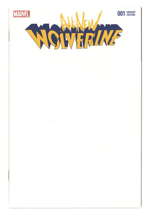 All-New Wolverine 1 NM- (9.2) (2016) Blank Variant