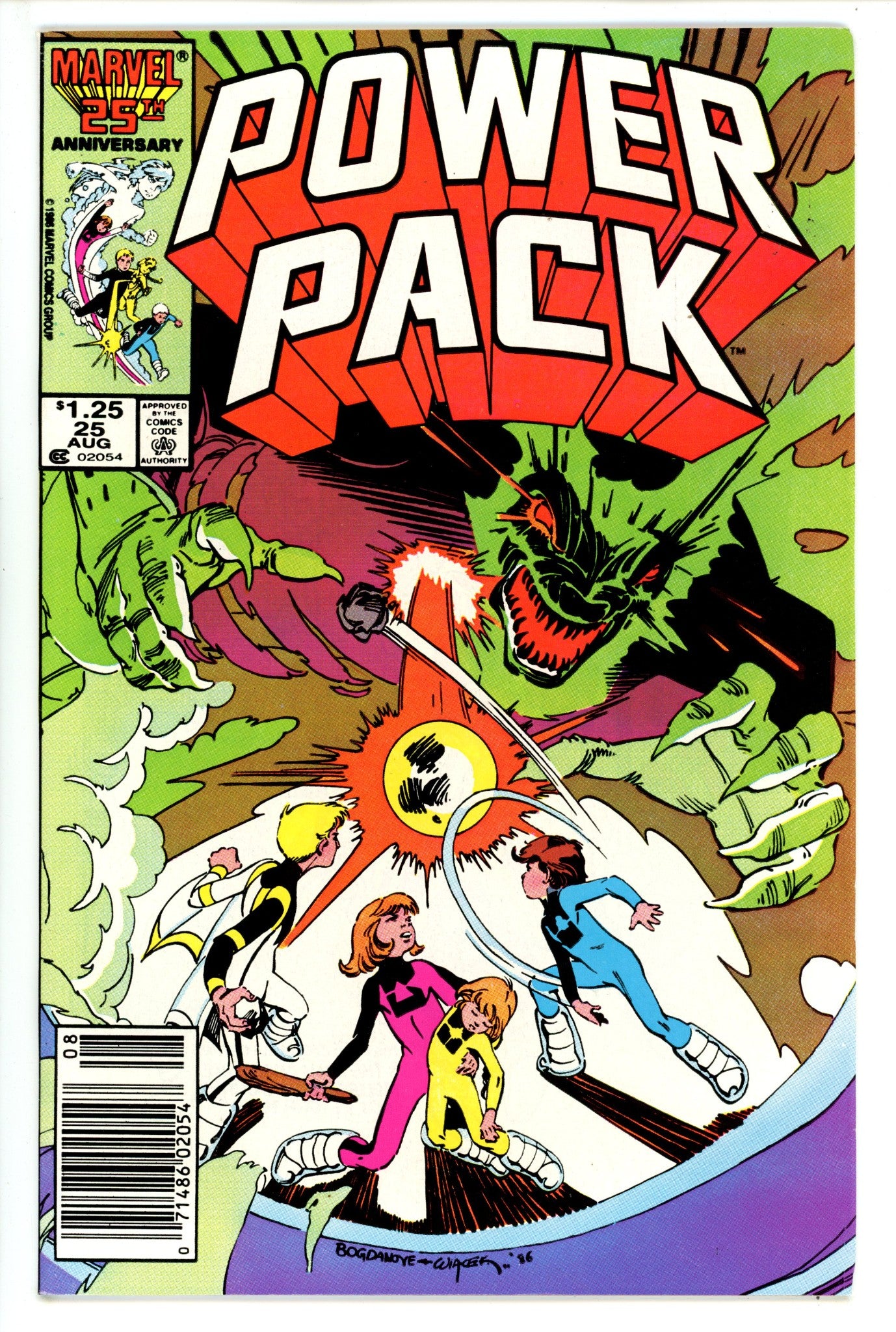 Power Pack Vol 1 25 Newsstand VF (1986)