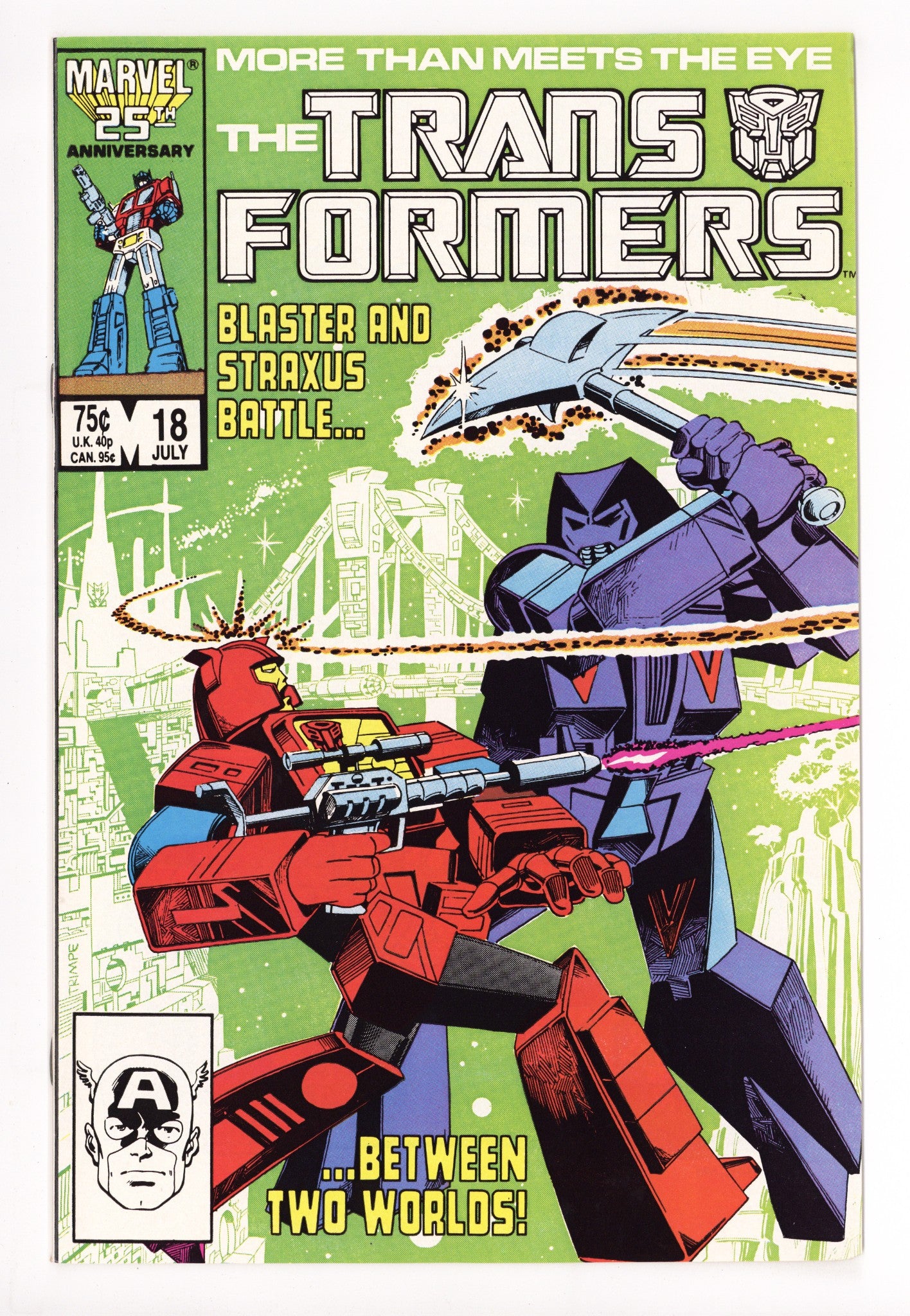The Transformers 18 High Grade (1986) 
