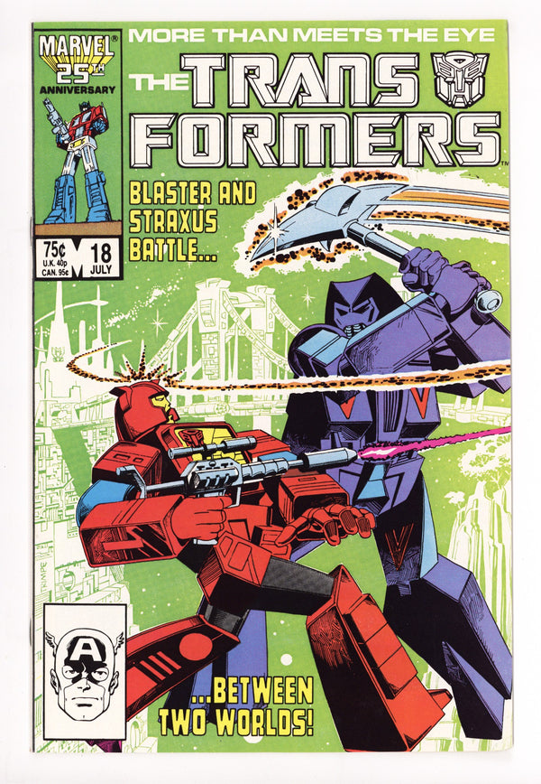 The Transformers 18 High Grade (1986)